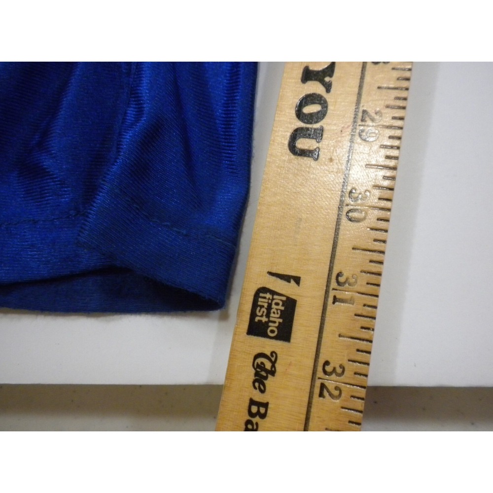 Delong Pants Mens 20 Blue Basketball Break Away Snap Warm‎ Up Track Vintage USA - Picture 12 of 13